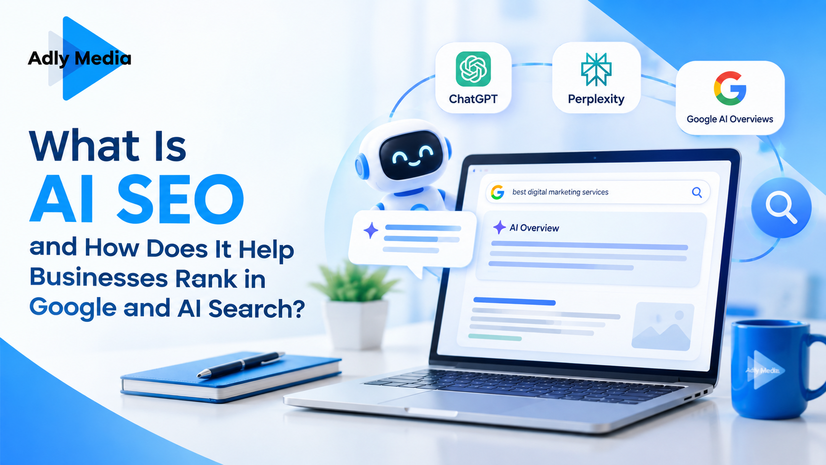 Diagram showing how AI search engines cite sources in generated answers